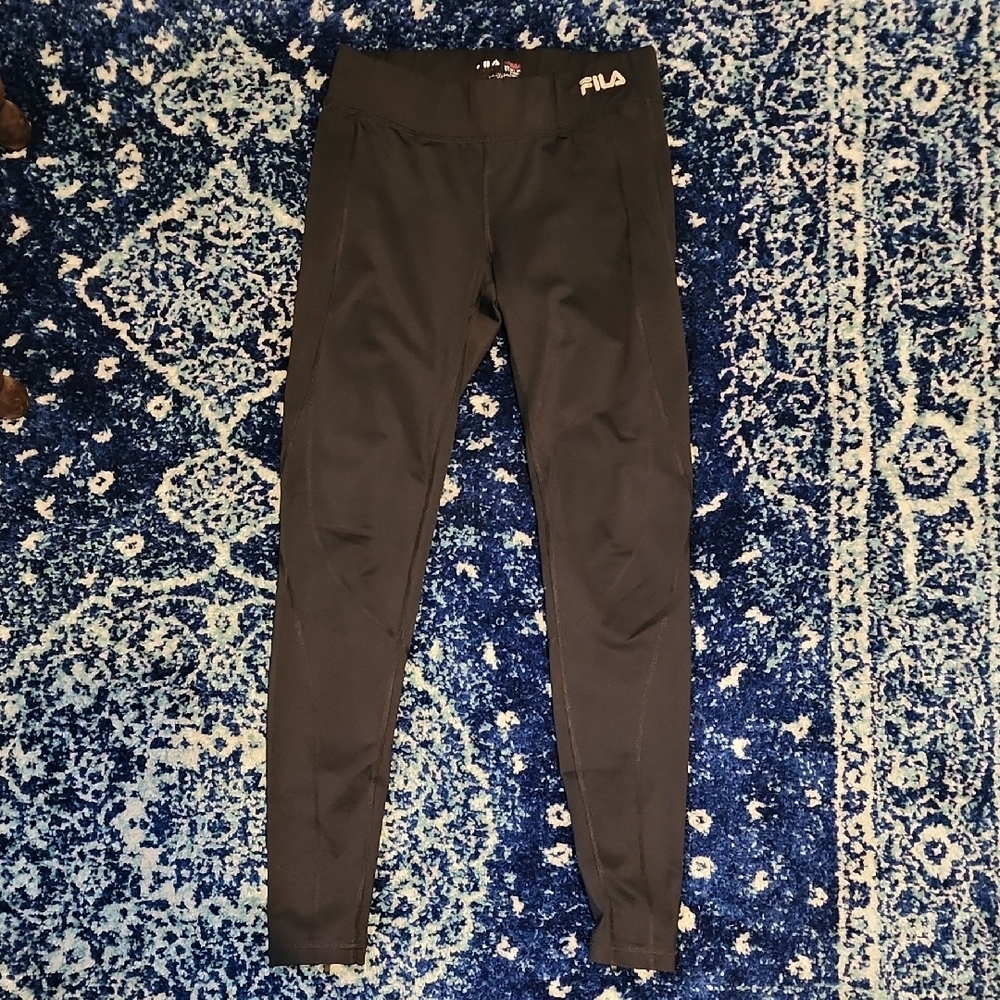 FILA Womens's Black Leggings